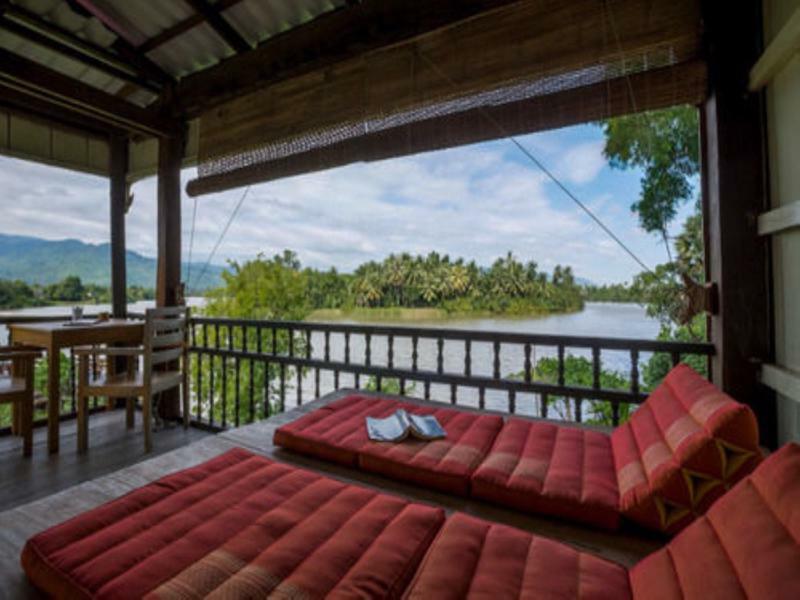 จำปา ลอดจ์ Villa กำปอต ภายนอก รูปภาพ