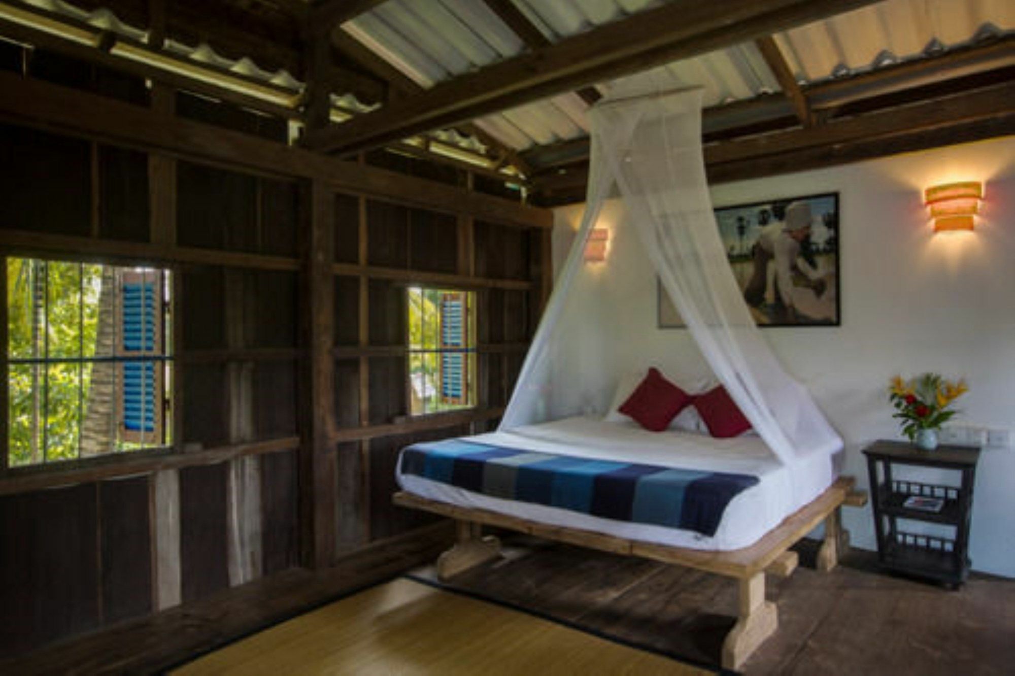 จำปา ลอดจ์ Villa กำปอต ภายนอก รูปภาพ